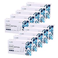 Vista 30 de 200 Bolsas de Esterilización Dental Autosellables 3.5x10 pulgadas 200/Caja 1 Caja