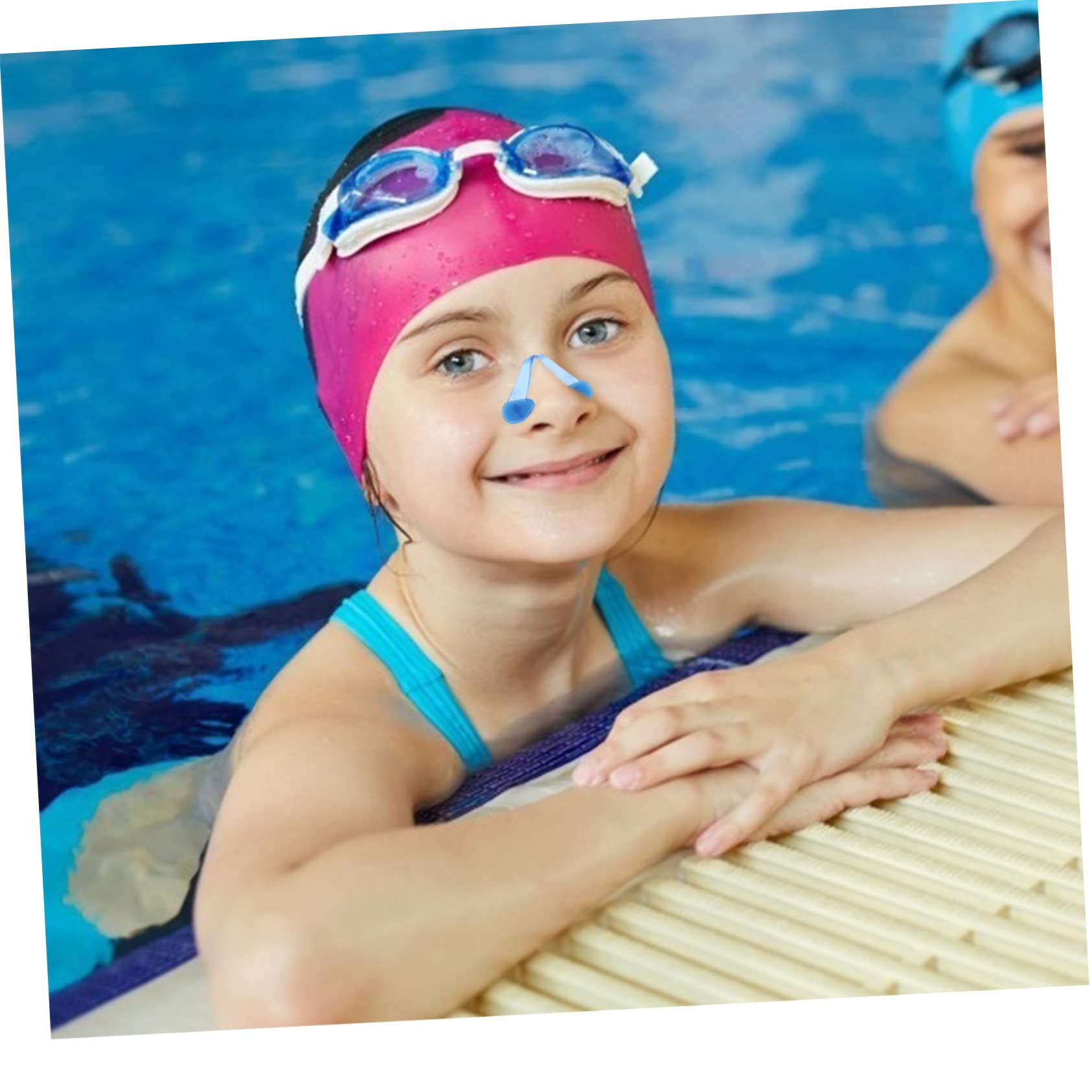 8 Sets Nasenklammer Zum Schwimmen Tragbare Nasenblutenstöpsel Design Für Jungen Mädchen Und Erwachsene 10 Stück * 8