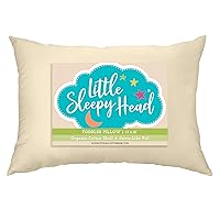 Algopix Similar Product 3 - Little Sleepy Head Toddler Pillow