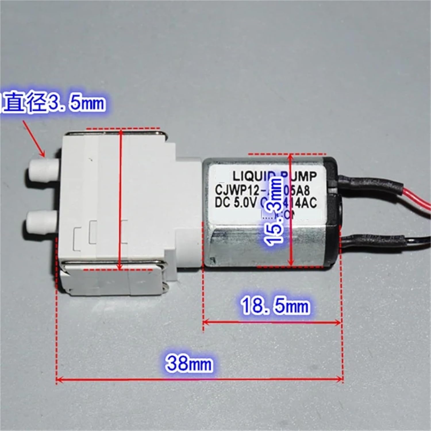 CJWP12 030 Diaphragm Water Pump DC 3V 3.7V 5V Small Mini Self-priming Suction Water Pump Liquid Pump DIY Sweeping Robot 1Pcs