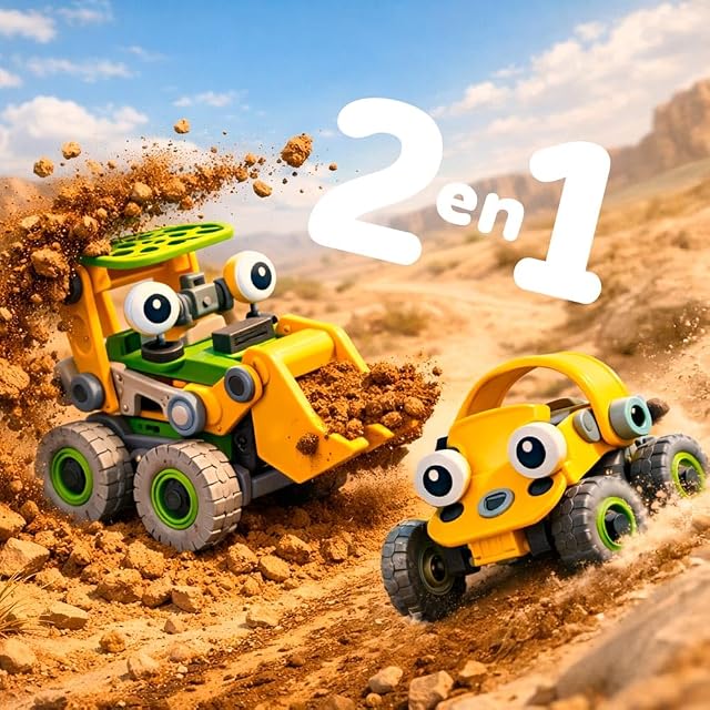 Foto 5 de 8 de Miniland Mecaflex Excavadora - Juego de Construcción con 55 Piezas Flexibles + 2 Herramientas, Vehículo…
