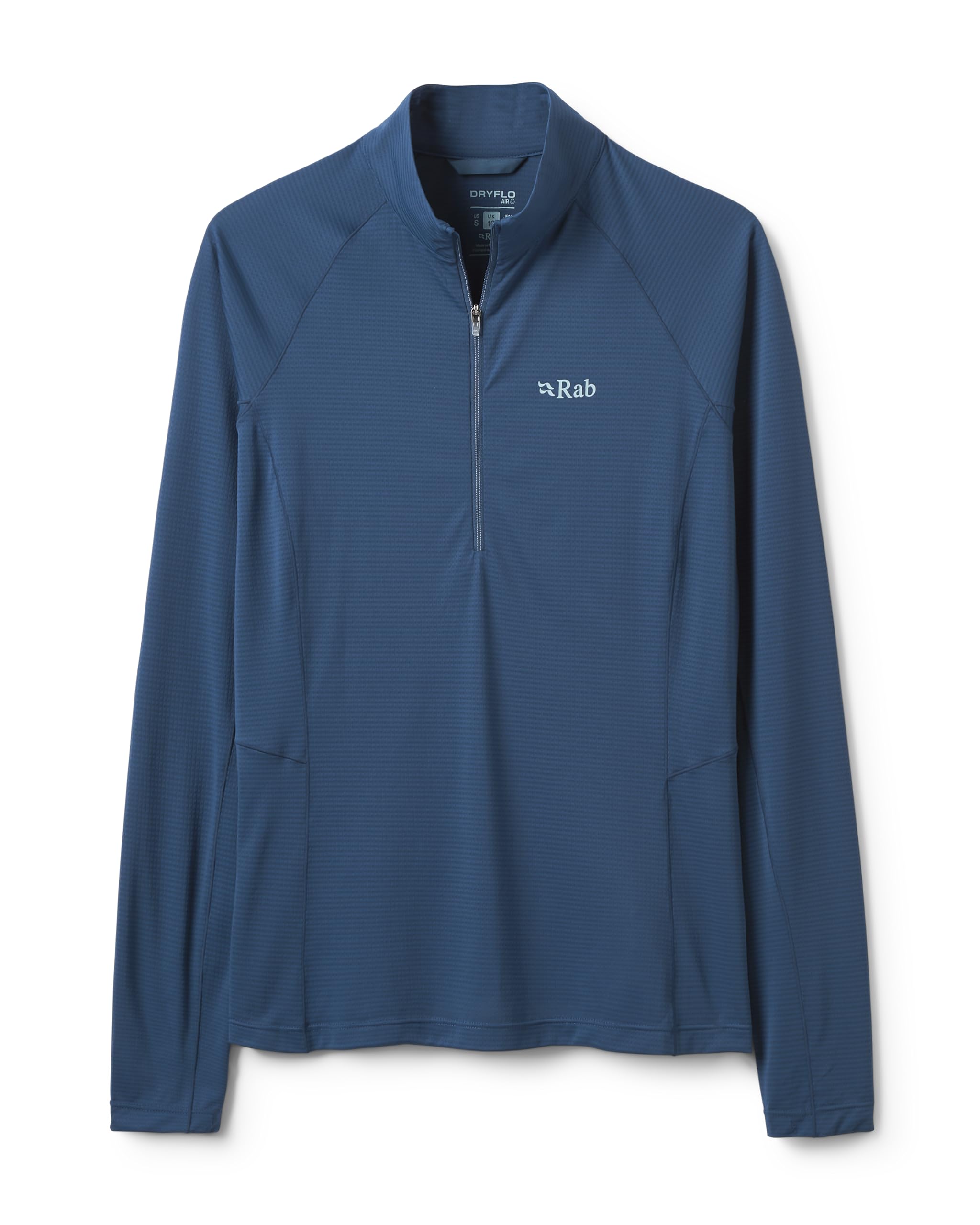 Rab Women's Sonic LS Zip | Lightweight, Breathable, Long-Sleeve T-Shirt, for Trail Running & Trekking