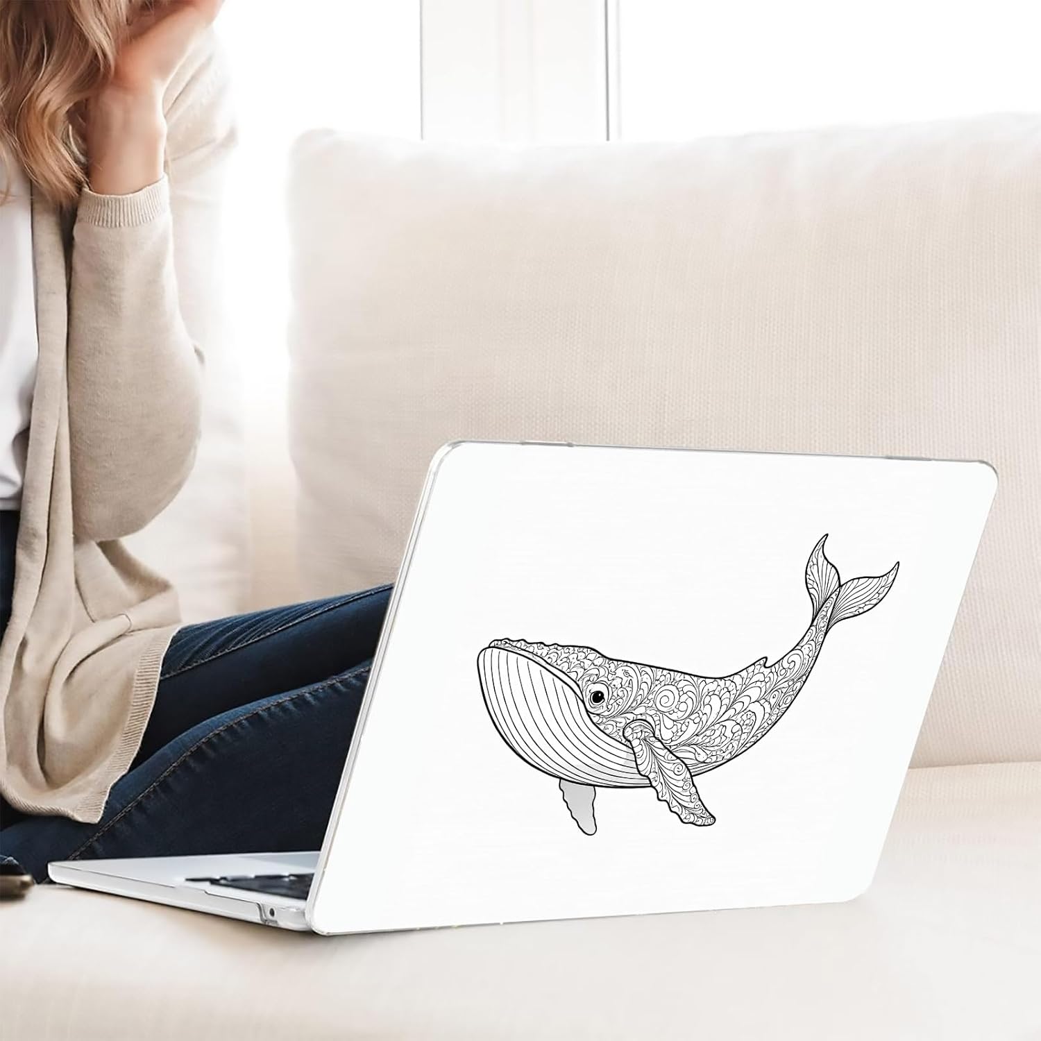 Compatible with MacBook Neo 13-inch, Hard Shell Case with Keyboard Cover and Screen Protector (A3404 A18 Pro chip, 2026 Release) - Whale MC21504