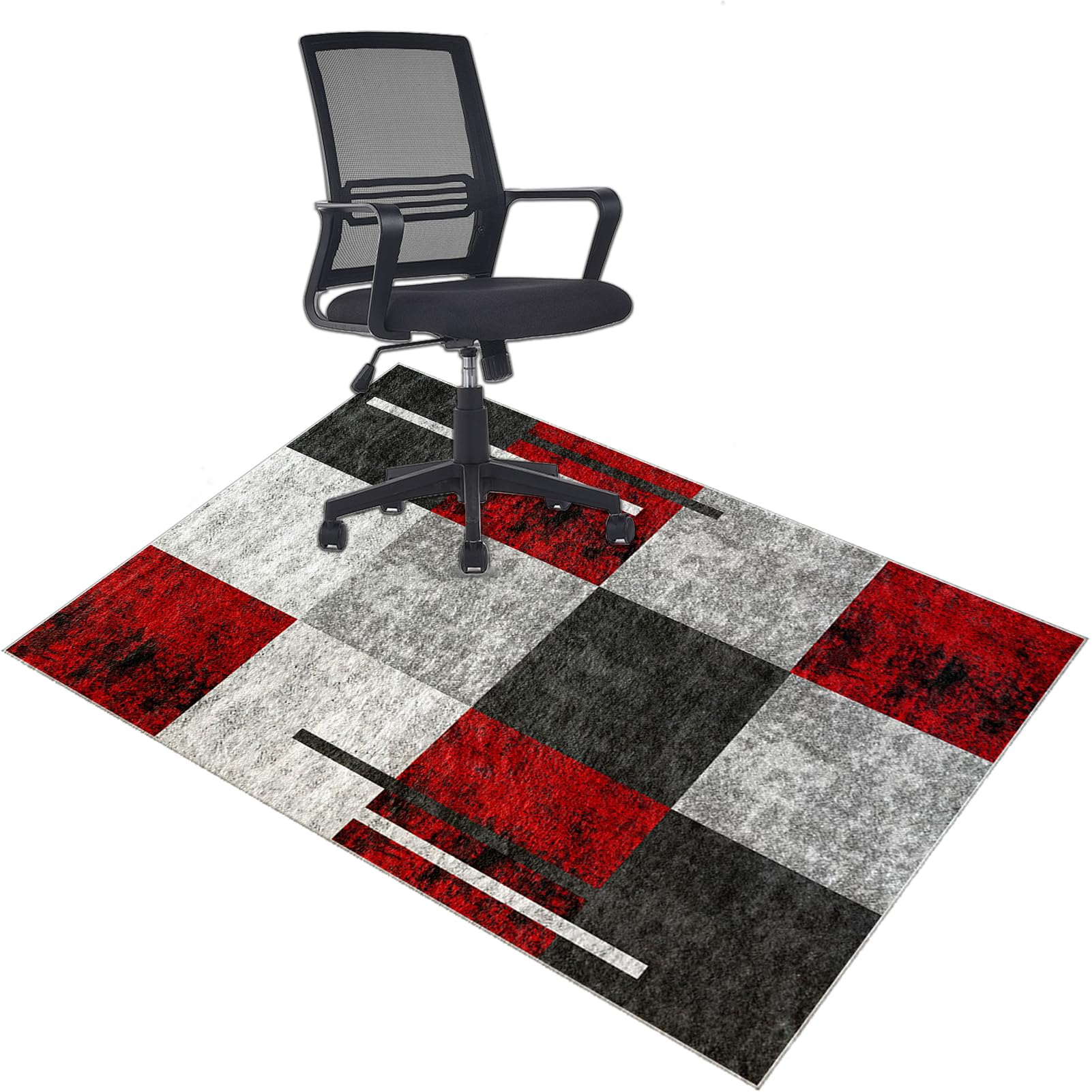 Heavy Duty Office Chair Mats for Carpeted and Hardwood Floor Low pile Chair Mat Soft and Comfortable Carpet Protectors Chair Mat Anti Slip Computer Desk Chair Mat Floor Gaming Chair Mat 200 x 300 cm
