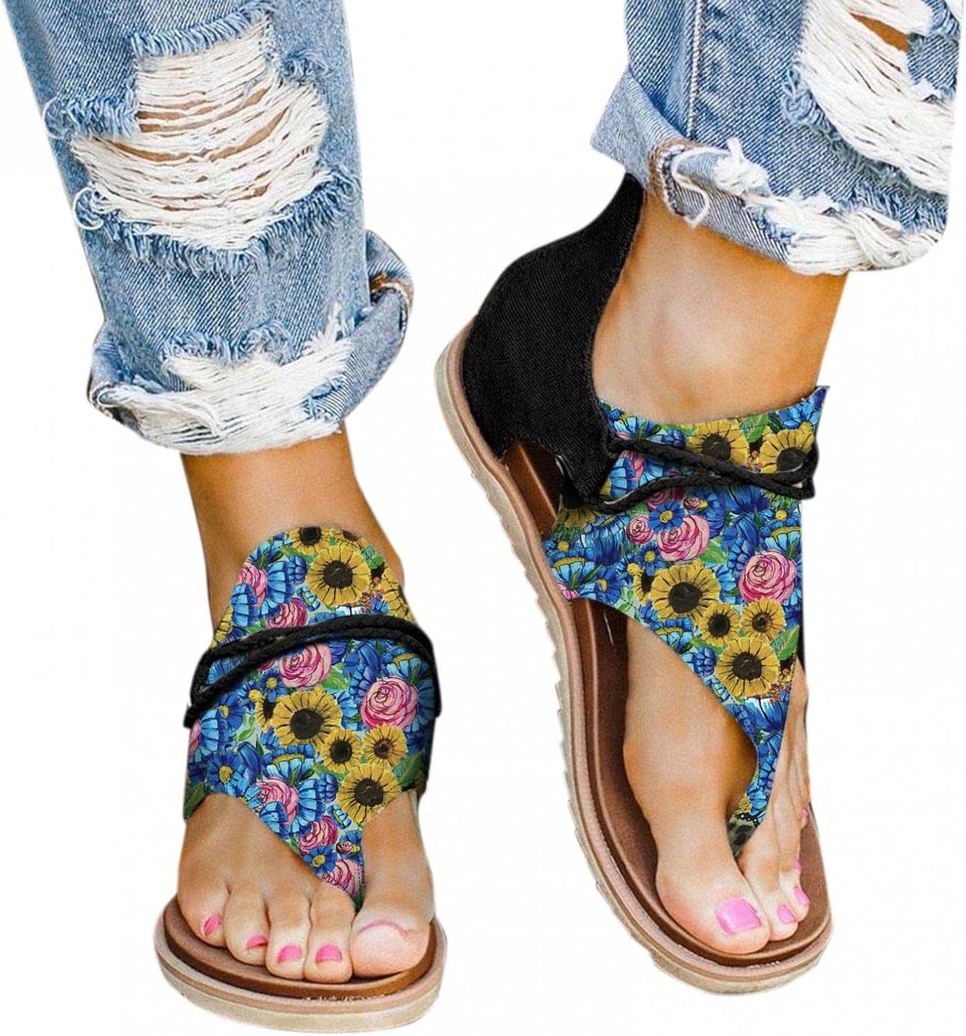 womens sandals size 10 wide