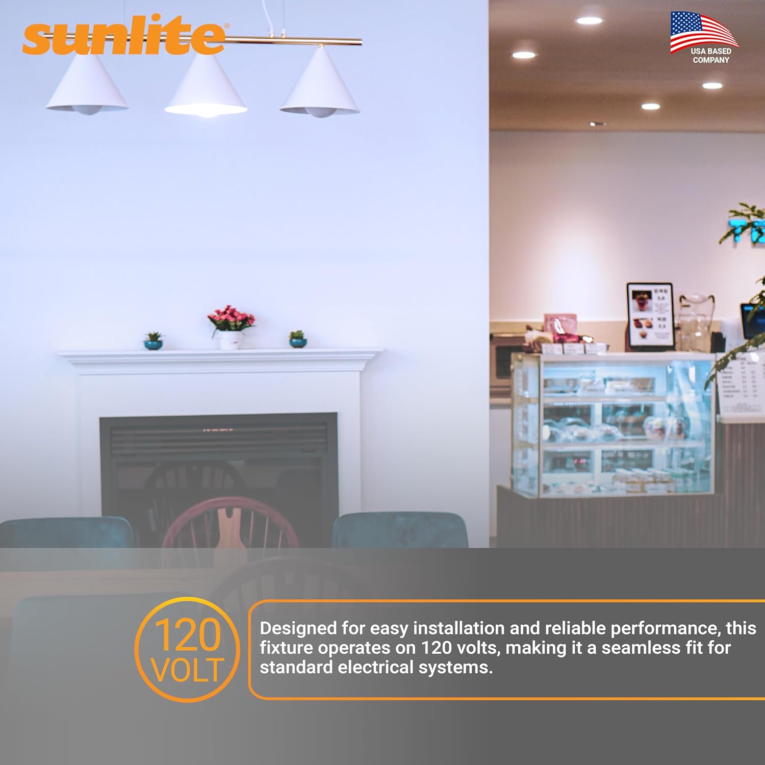 Sunlite Compact Fluorescent PLD 4-Pin Double U-Shaped Twin Tube, 18 Watts, 120 Volts, 1080 Lumens, 5000K Daylight, 4-Pin G24q2 Base, 10 Pack