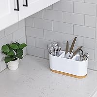 Vista 2 de DAILY RITMO® Soporte para cubiertos de encimera blanco