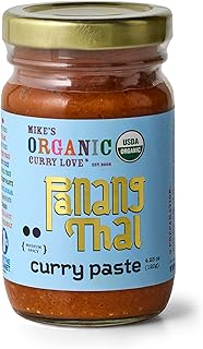 Organic Panang Curry Paste Made in Thailand, Authentic & Premium | 1 x 4.23 Ounce Jar