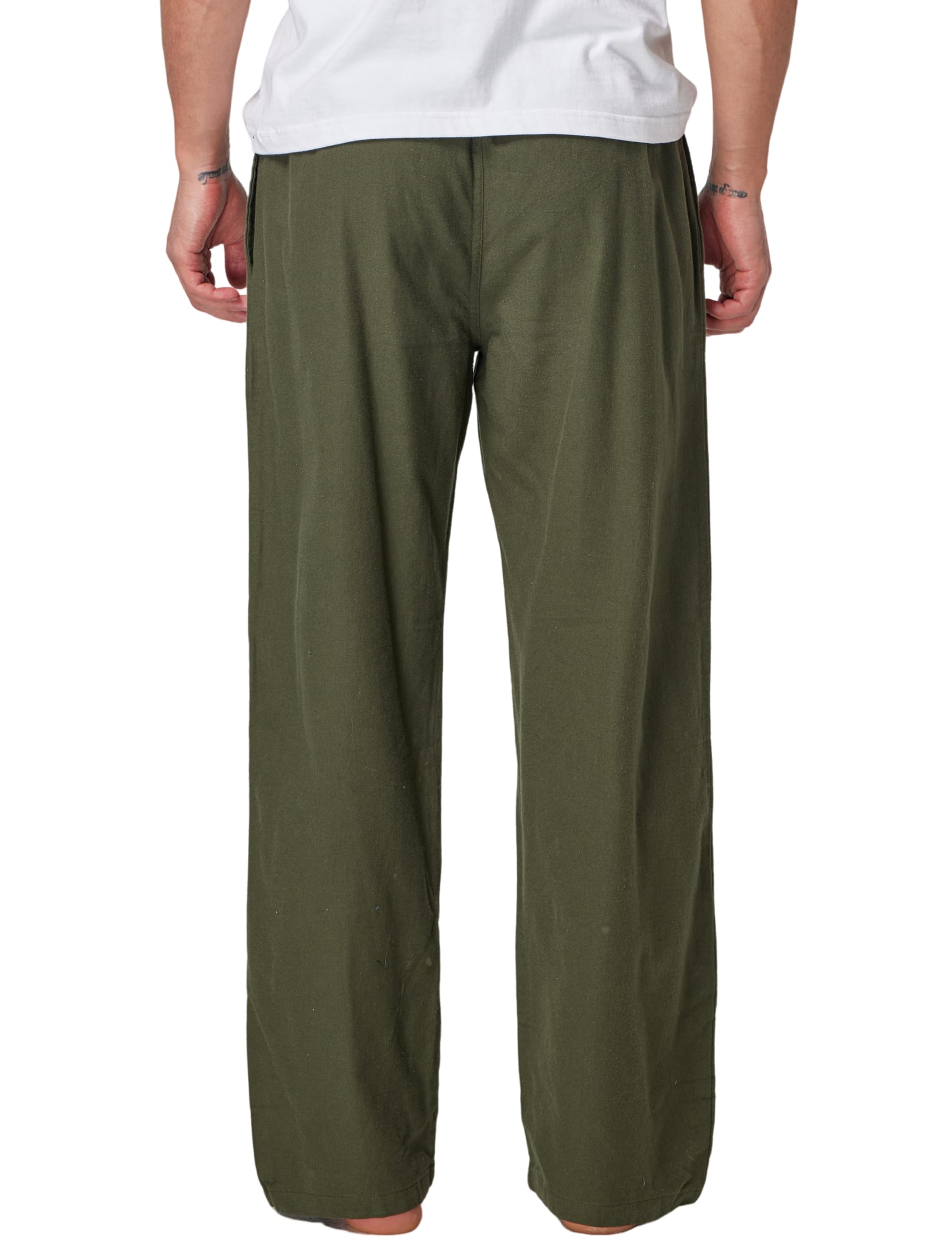 CYZ Men's 100% Cotton Super Soft Flannel Plaid Pajama Pants Acogedor Hombre