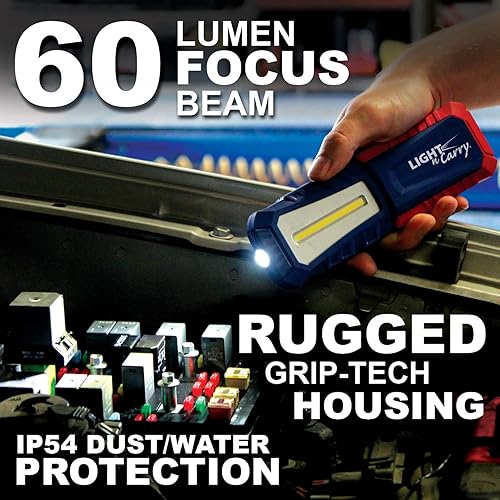 Miniatura 3 de Clore Automotive Light-N-Carry recargable COB LED luz de trabajo