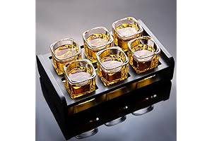 Paracity 6-Pack Shot Glasses Set for Men