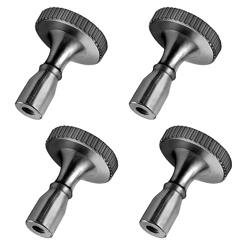 DiCUNO Perillas de interruptor de encendidoapagado de lámpara, perilla de interruptor de lámpara de metal para lámparas comunes, tamaño estándar,