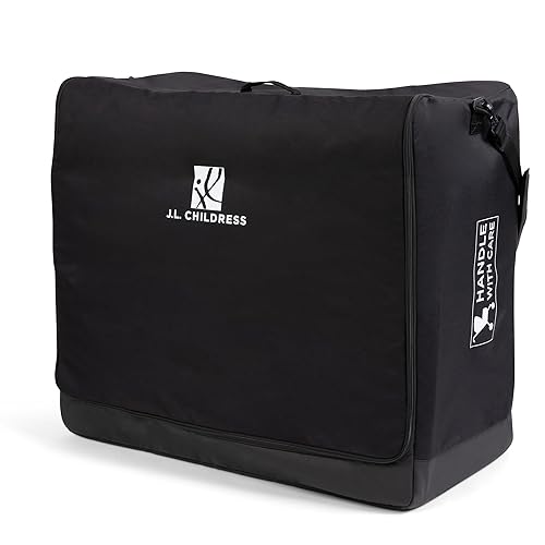 J.L. Childress Bolsa de viaje universal para cochecito de avión, se adapta a la mayoría de cochecitos de bebé, artículos esenciales de vuelo,