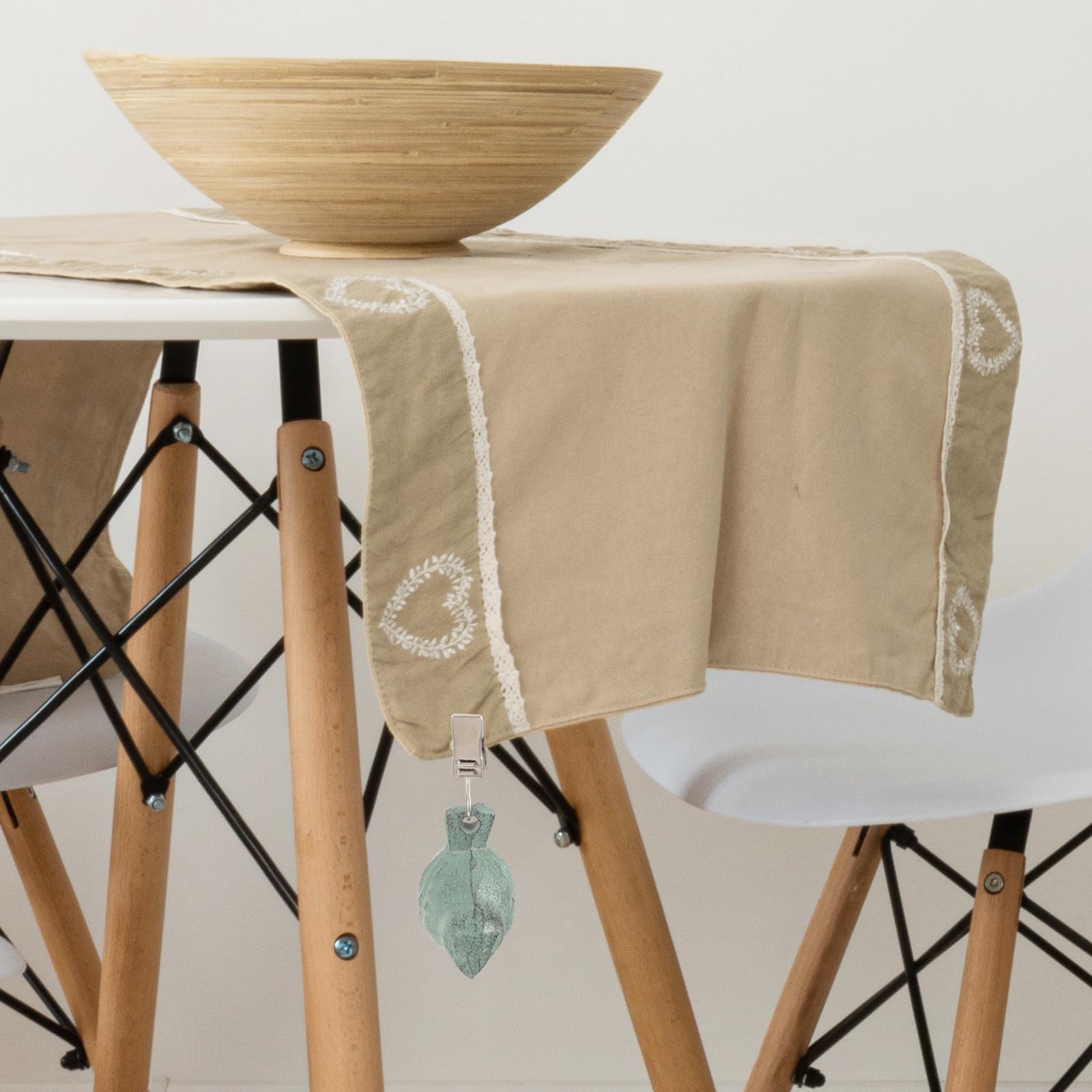 4 Stück Kreative Tischklemmen in Vogel Form aus Metall Winddichte Tischdeckengewichte für Außenbereich Einfache Bedienung für Picknick und Garten