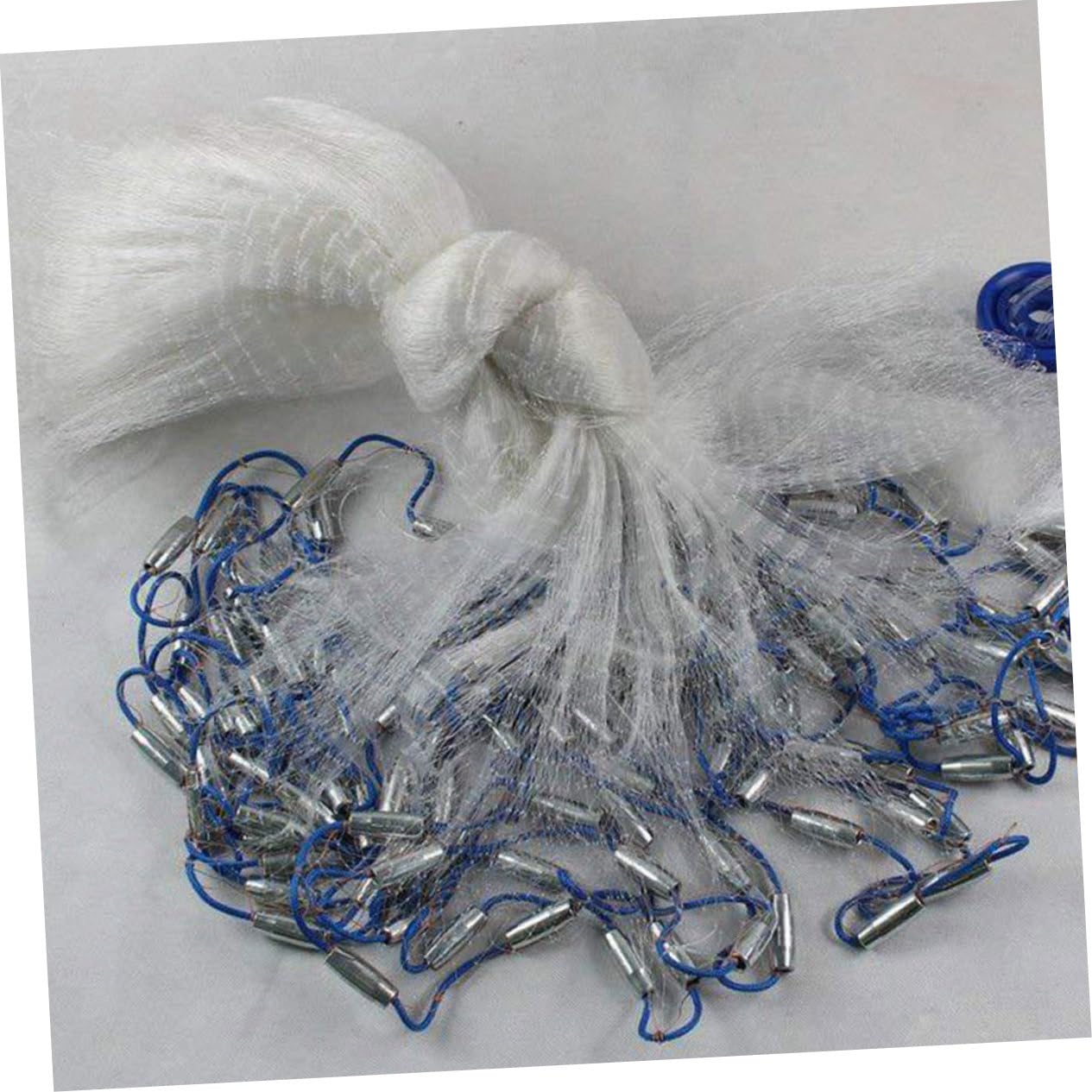 ifundom Retino per Pesca Rete Maglia Piccola in Plastico e Acciaio Inossidabile, Facile da Pulire per Carpfishing e Pesca a Lancio