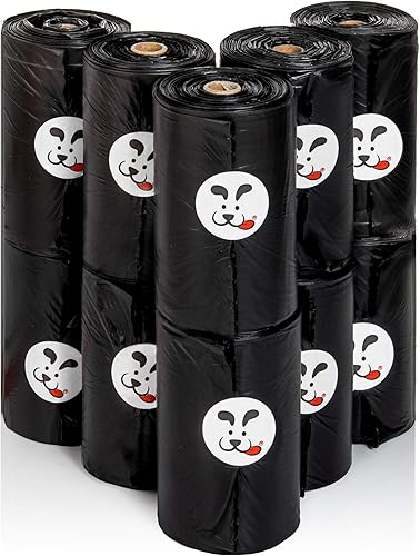 DogBuddy Bolsas de basura para perros, bolsas de excremento de perro, tamaño gigante, extra grandes, extra gruesas y extrafuertes, 150 bolsas,