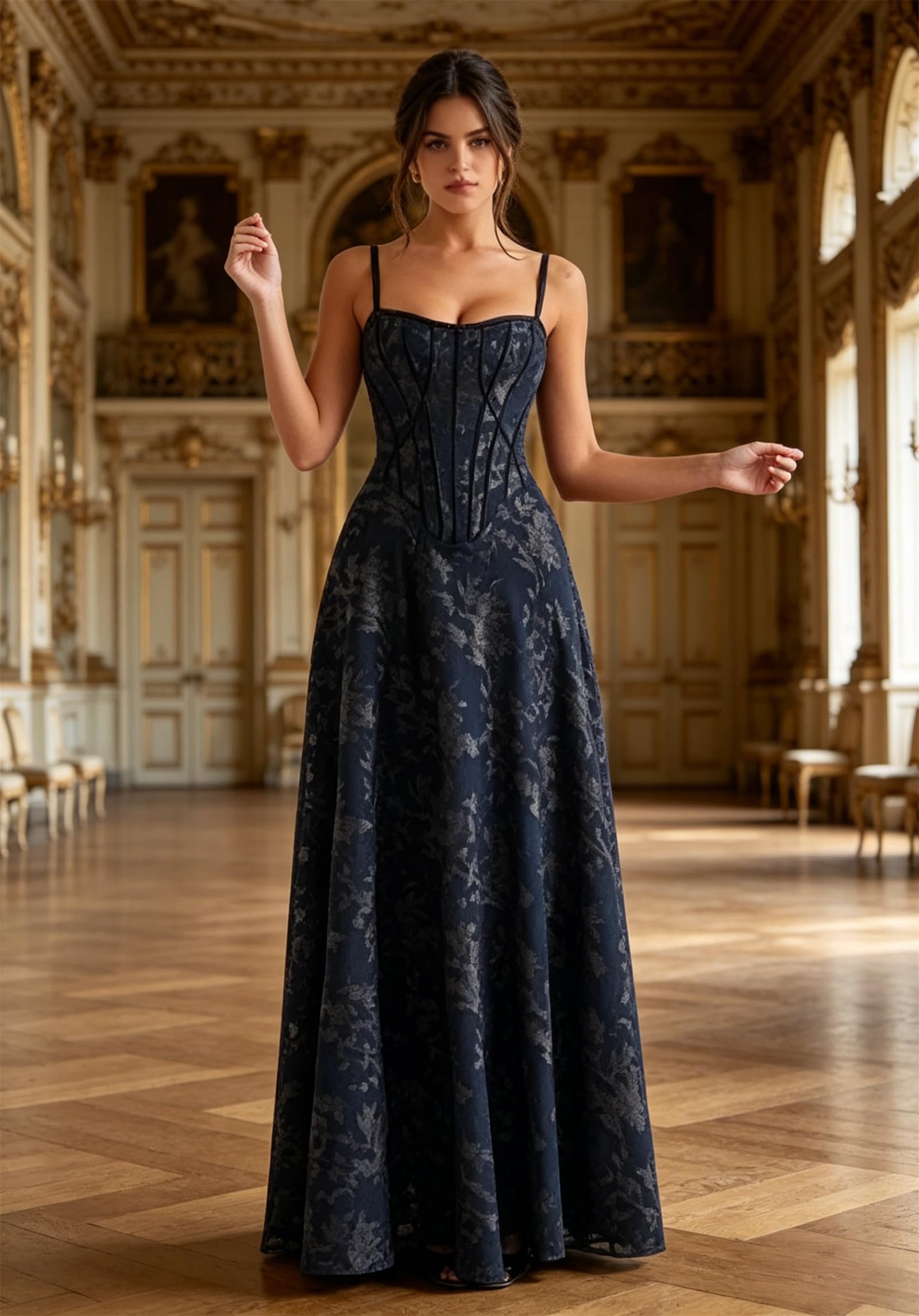 Genérico Elegantes Vestidos Largos de graduación y Vestidos de Noche Sexis para Mujeres en Eventos Formales