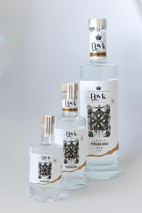 Peyk Arak Original Persian Raisin Spirit Drink, Aragh Sagi (20cl)