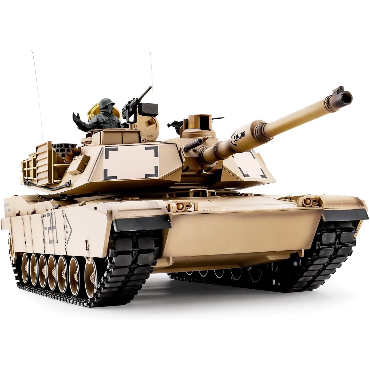 ヘンロン　1/16スケールRC戦車　M1A2エイブラムス Amazon.co.jp: HENGLONGラジコン戦車 1:16 M1A2エイブラムス主力戦車