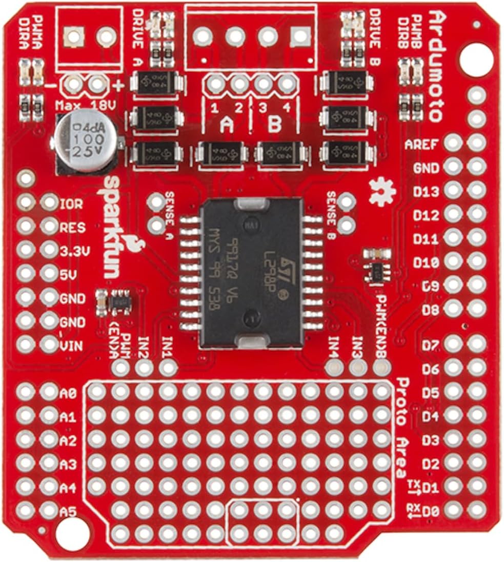 SparkFun Ardumoto - Motor Driver Shield