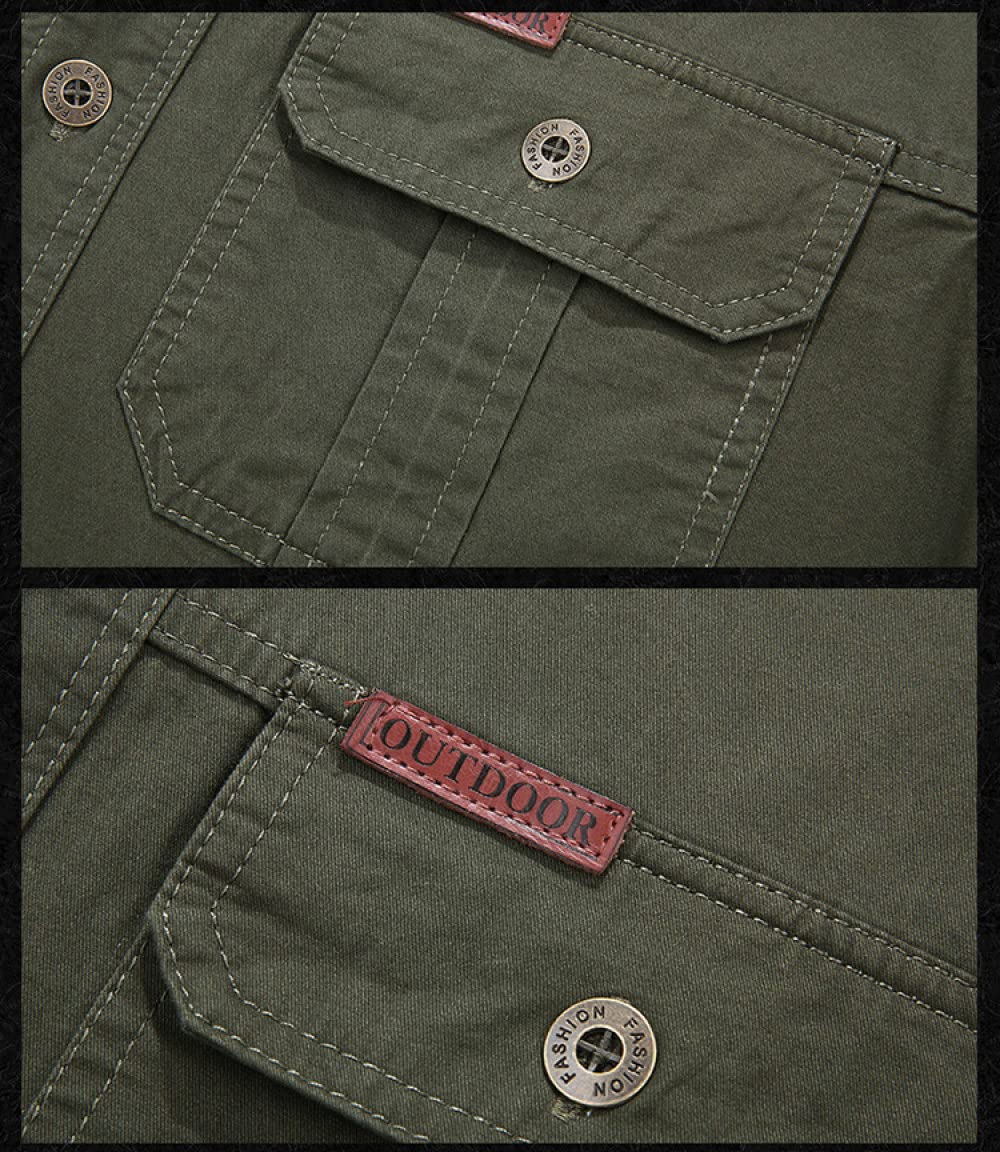 HGJH Herren Flanellhemd, Herren-Langarmhemd Thermo Große Größe Tooling Retro-Schwarzhemd Button-Down-Baumwollholzfäller-Bequemhemd Lässiges Arbeitshemd Für Männer Und Jungen