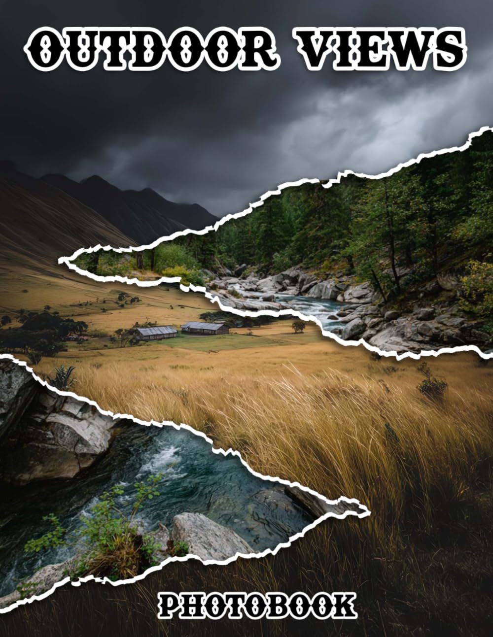 Outdoor Views Photobook: Experience Serene Landscapes With These 40 Stunning Outdoor Images | 8.5x11 Large Print