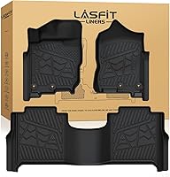 Vista 22 de LASFIT Alfombrillas para automóvil, para todo tipo de clima, elastómero termoplástico personalizable, fácil de limpiar, resistente, no se doblan
