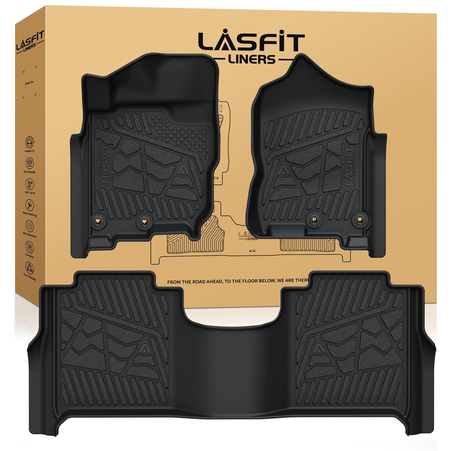 LASFIT Floor Mats for Nissan Titan
