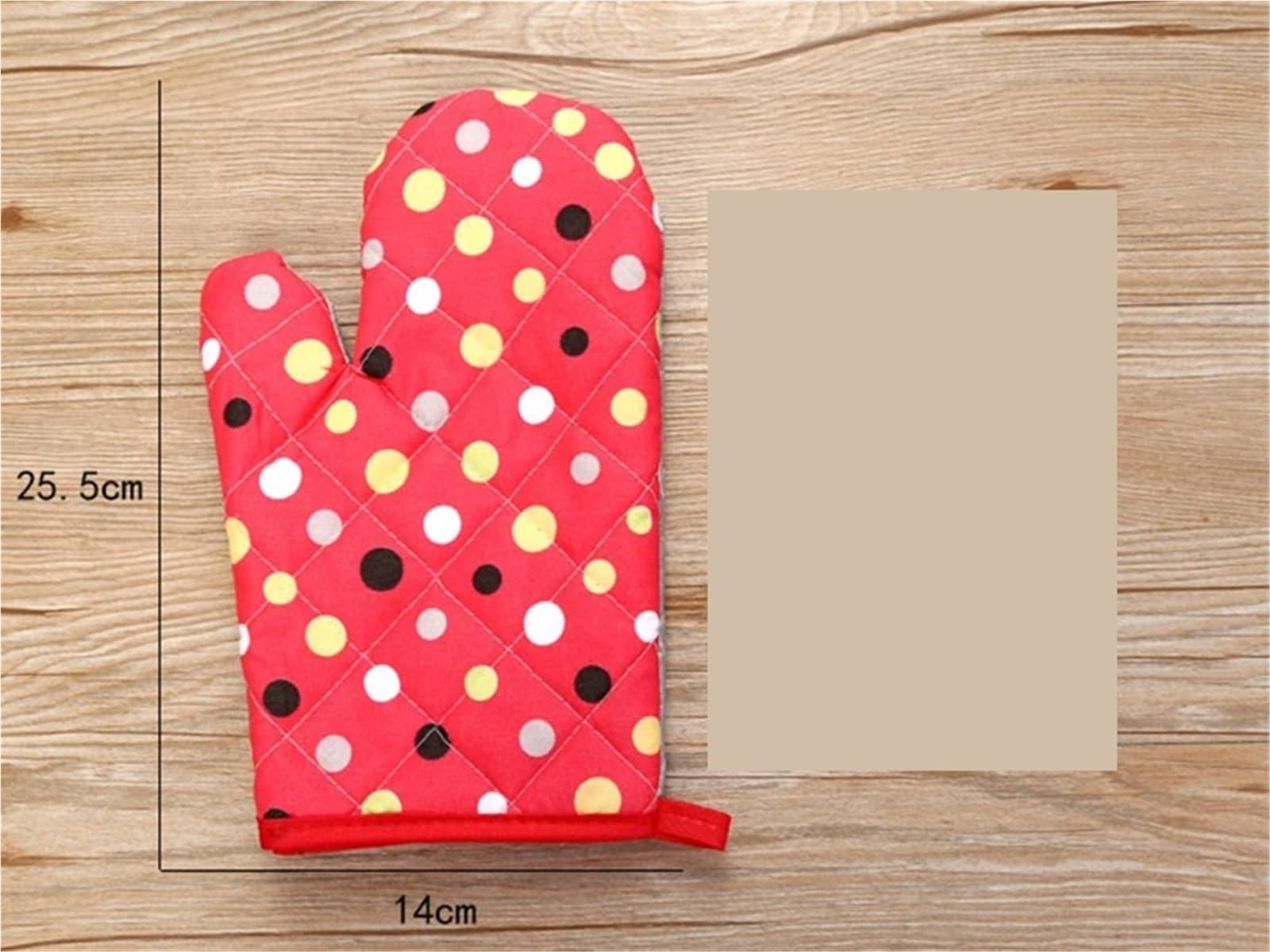 Gants de Cuisine, Gants de Four résistants aux Taches, Gants épais pour la Maison, Gants isolés pour Micro-Ondes, Gants créatifs, antidérapants, résistants à la Chaleur et Anti-brûlures