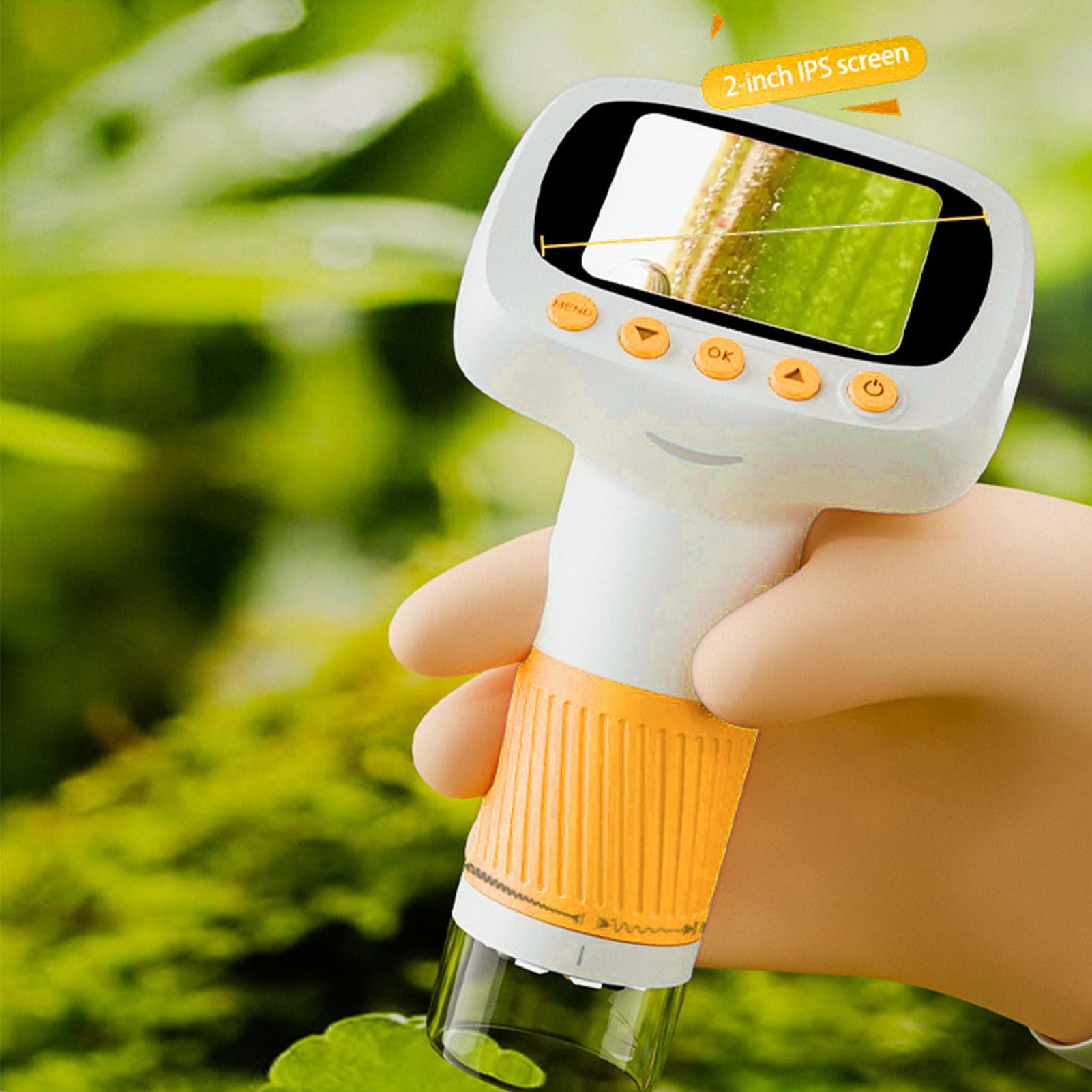 FTVOGUE Microscopio per Bambini 1000X Digitale Mini, Microscopio
