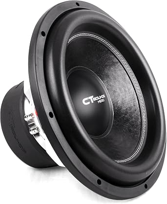 CT Sounds MESO-15-D4 3000 Watts Max 15 Inch Car Subwoofer Dual 4 Ohm