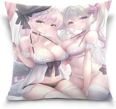 Sexy Anime Girl Axotic Suit Custom Body Pillow case 1 Pack Pillow case Protectors with Zipper for Living Room 18x18