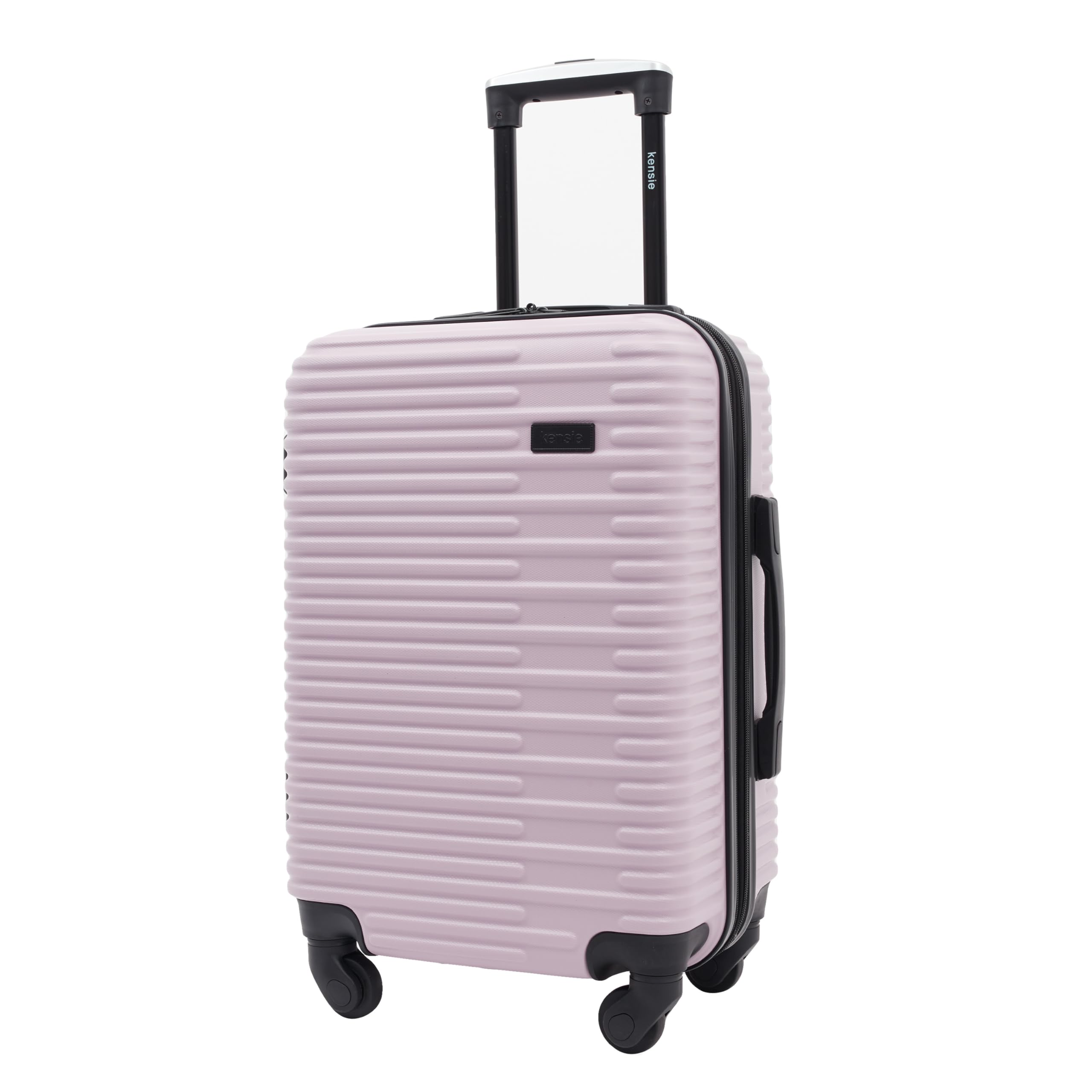 kensie Hillsboro - Set di valigie e borse da viaggio Hillsboro da donna, lilla brunito, lilla brunito, 50,8 cm, set di bagagli e borse da viaggio Hillsboro, Lilla Brunito, 20" Carry-on, Hillsboro -