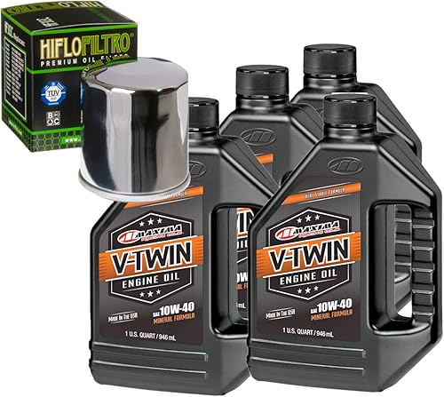 Kit de cambio de aceite para Kawasaki 2001 KVF400B Prairie 2X4 SRA V-Twin 10W-40