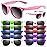 ASTARON 12 Pack Party Sunglasses Bulk Neon Party Favors for Beach Wedding Party Pool Party Supplies