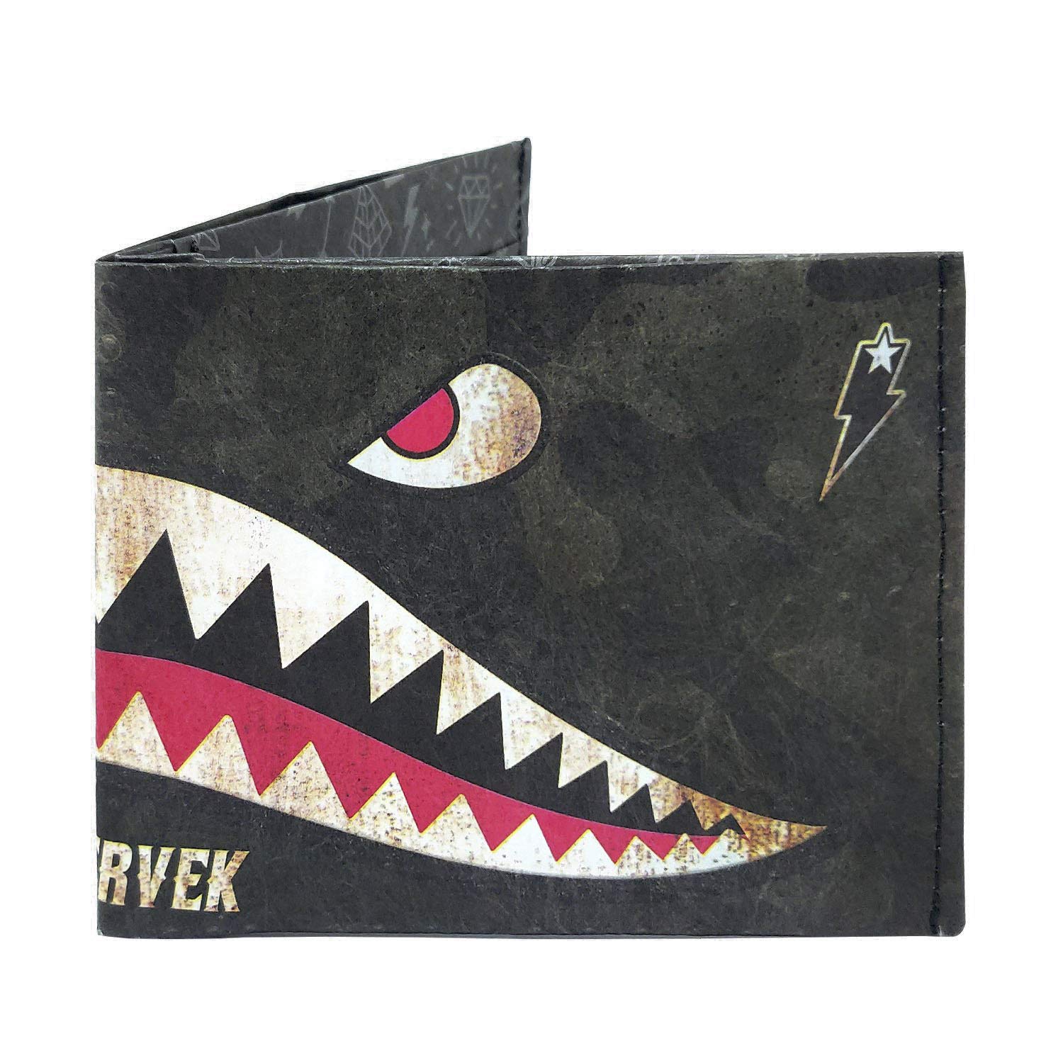 Supervek Multicolored Tyvek Unisex Wallet (cw-sush), Multicolor, Classic