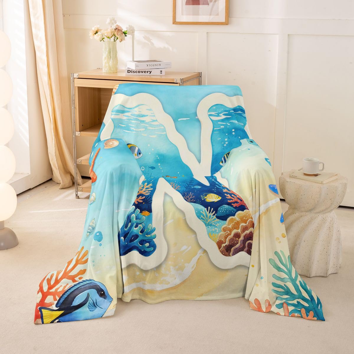 Homewish Copridivano Ocean Coastal 180 x 381 cm per 2 3 4 posti