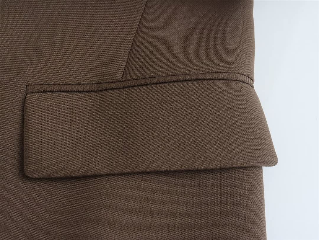 Traje de mujer para otoño e invierno con cremallera, pantalones largos básicos para exteriores, Chaqueta., S