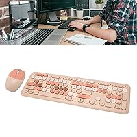 Amazon.co.jp: ワイヤレスキーボードとマウス、カラフルな