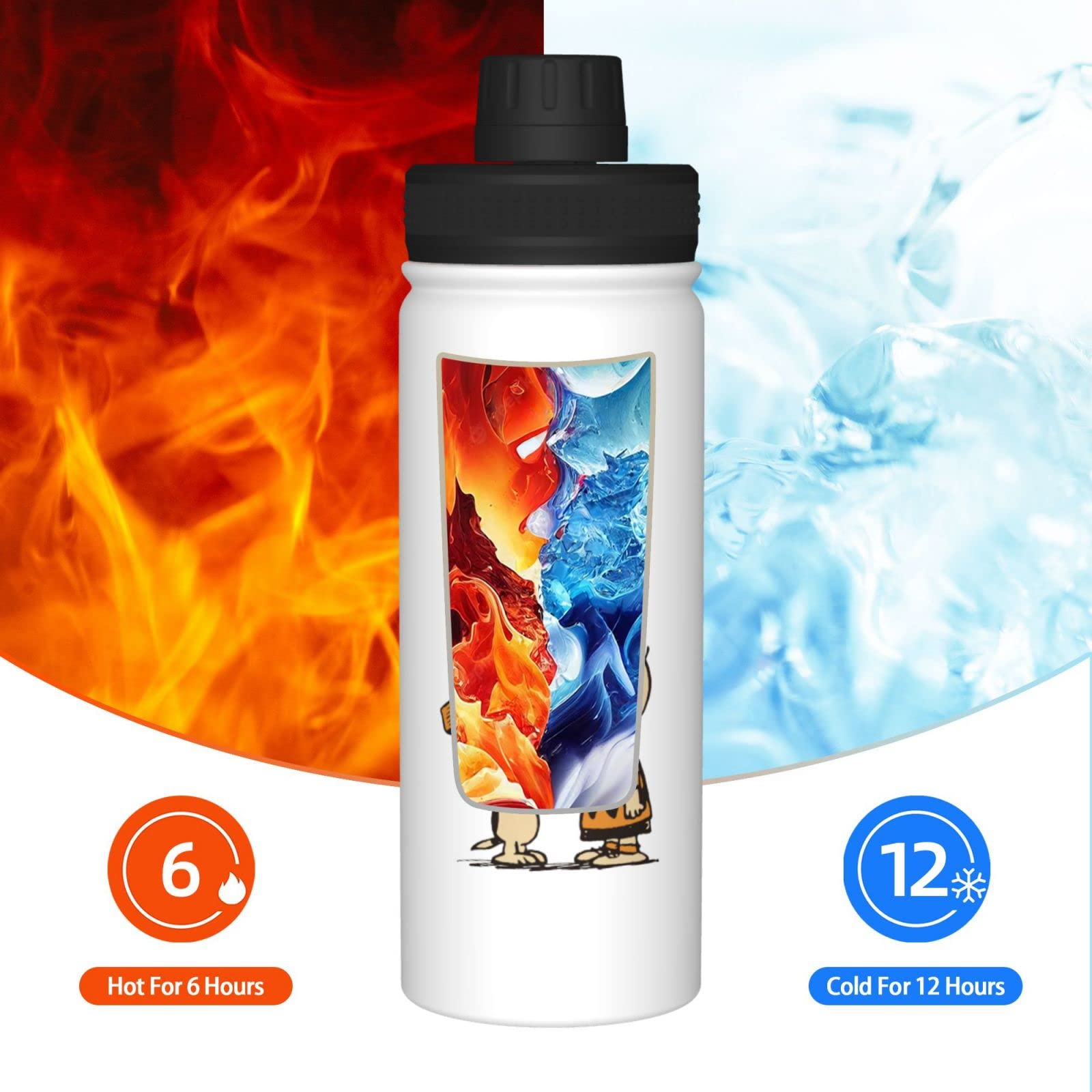Amazon｜スヌーピー チャーリーブラウン 水筒 マグボトル 魔法瓶