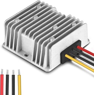 Waterproof DC/DC 12V 10~20V Step Up to 48V 0~3A 144W Voltage Boost Converter Regulator Transformer Power Supply for Car Truck Vehicle CE Listed
