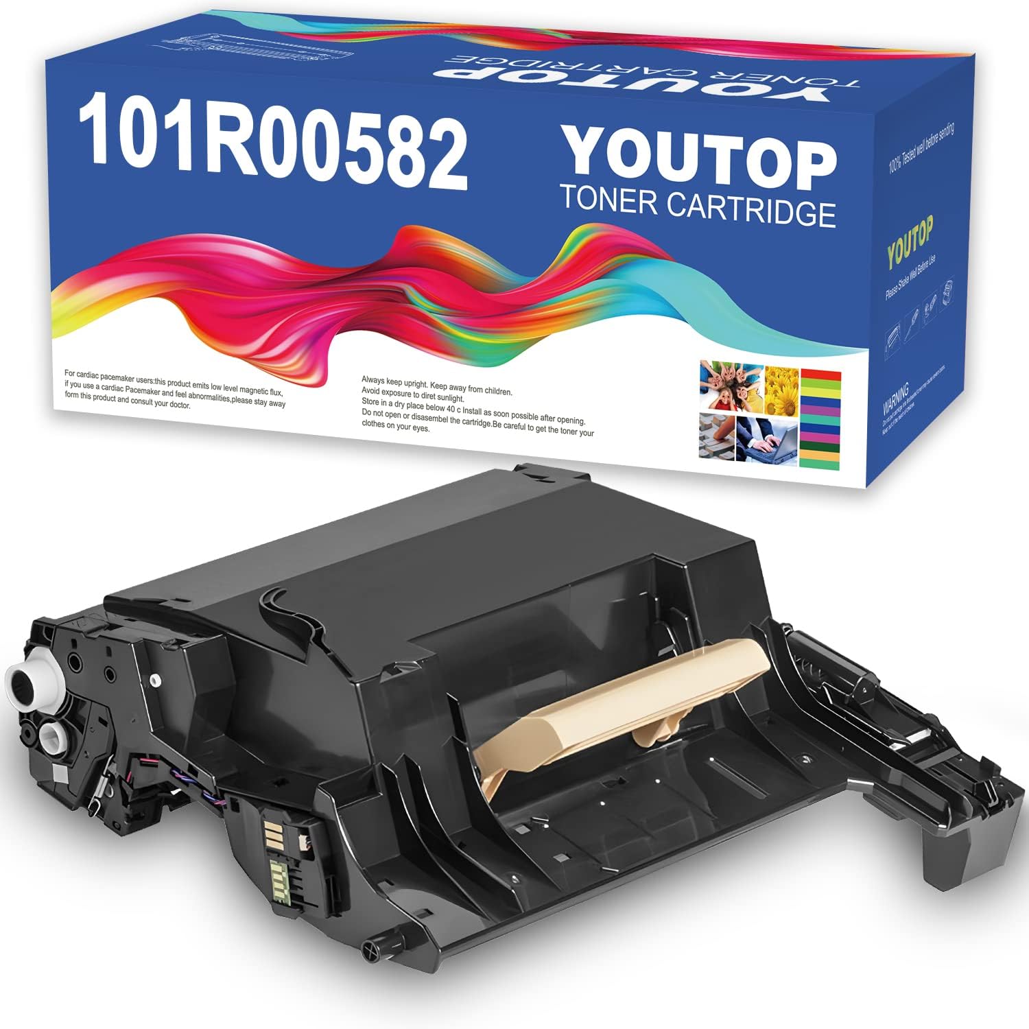 YOUTOP Remanufactured 1PK 101R00582 Drum Cartridge Drum Unit Replacemet for Xerox