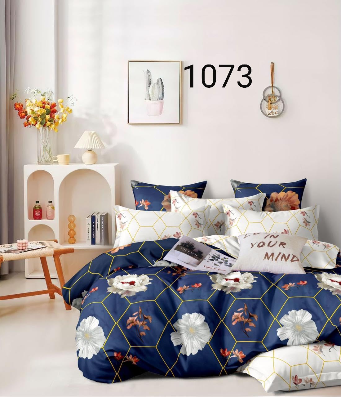 AMEYAA Microfiber Soft Cotton King Size Bedsheet for Double Bed, King Size 108 x108 in, 9 Feet, 275x275 cm | 2 Large Size Pillow Covers Without Joint - Pink, 200 tc - 240 tc, BWF