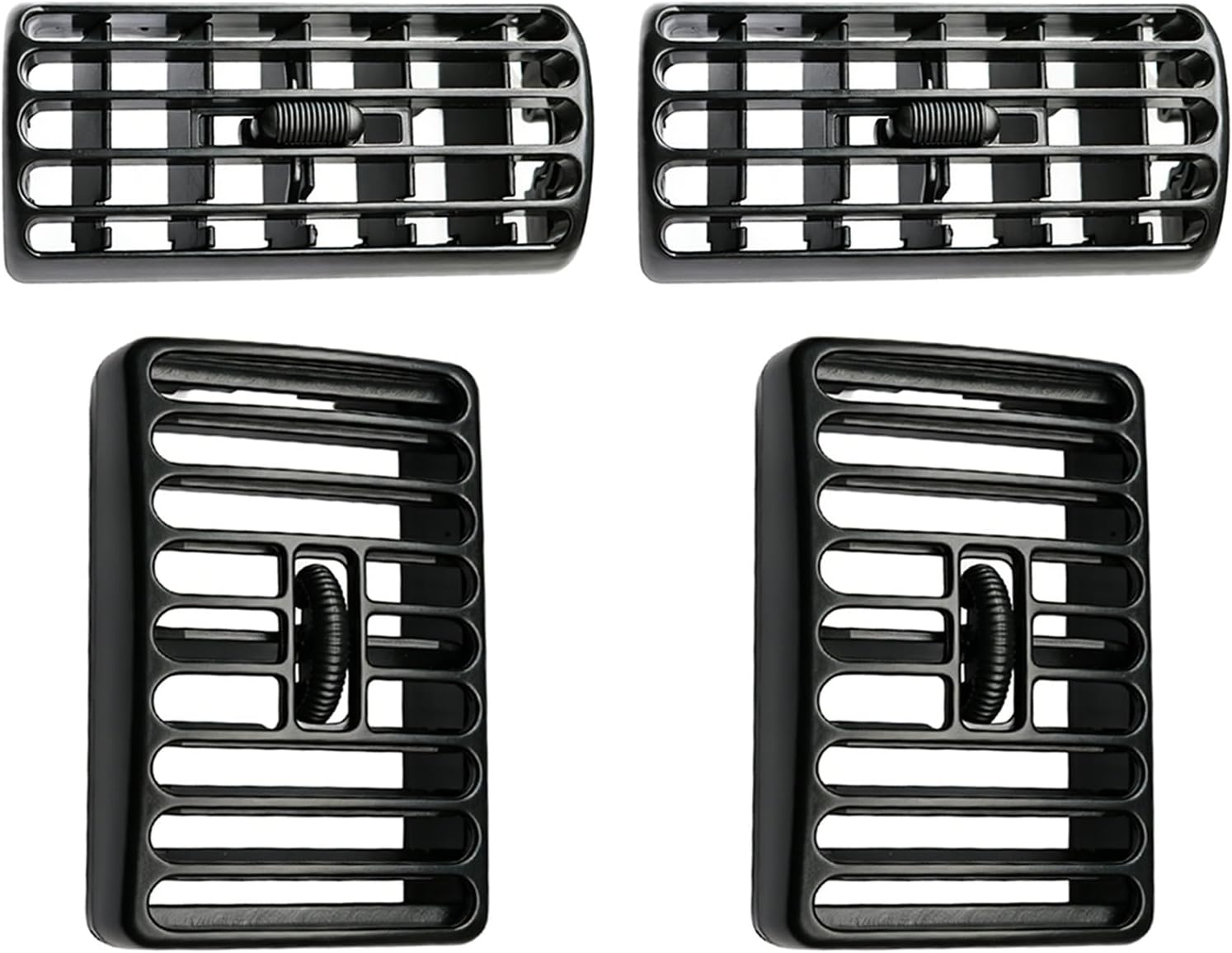 4PCS 5DP55TAZ 5FS10LAZAB Dashboard Air Duct Vents Heater Louver Outlet Grille 5FS10DX9 5DP54TAZ Compatible with 1997-2006 Jeep Wrangler TJ 1997-2001 Cherokee XJ