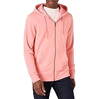 Amazon Essentials Felpa con Cappuccio e Cerniera Integrale a Maniche Lunghe in Spugna