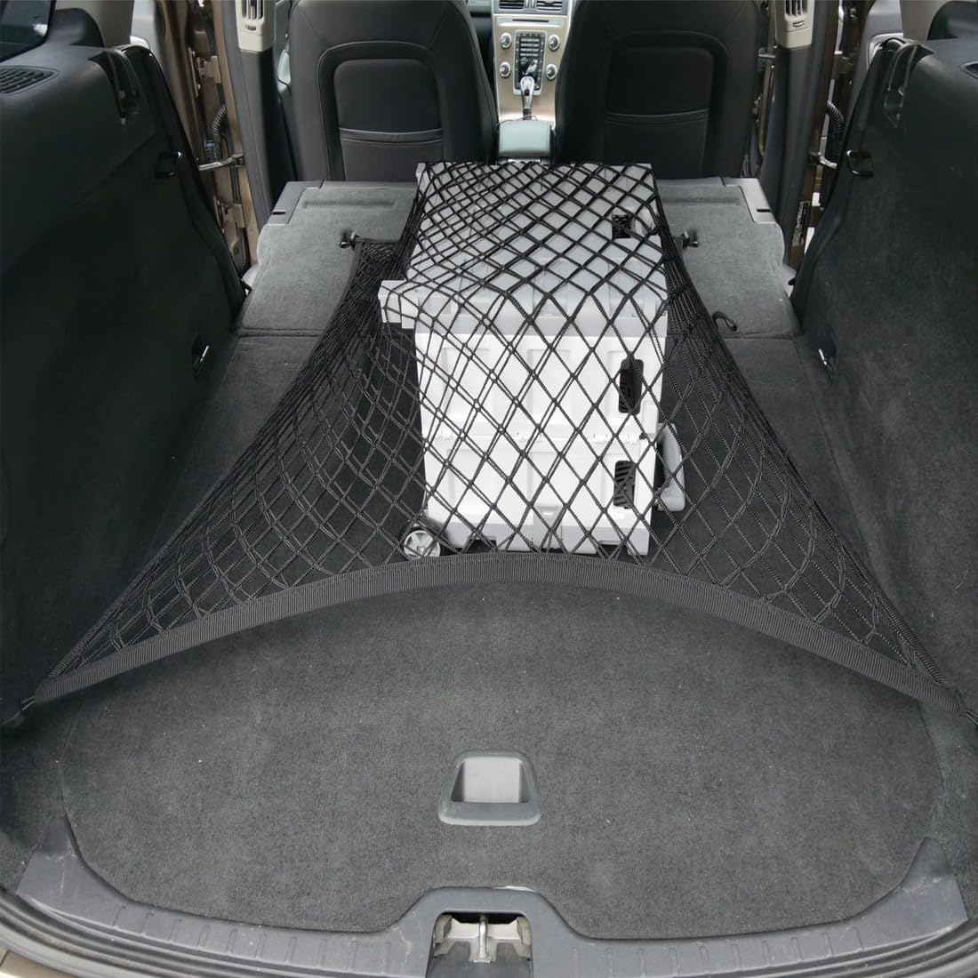 Filet de Rangement de Coffre de Voiture Extensible Jusqu'à 70