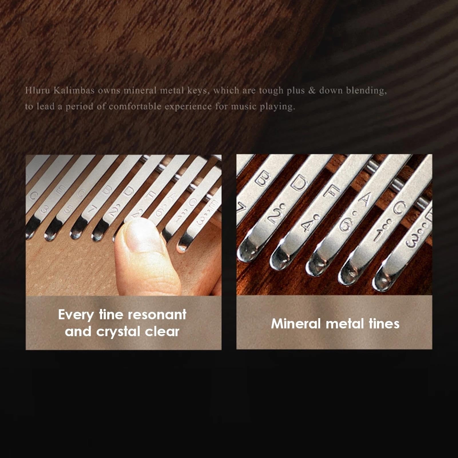Kalimba Fortepian 17 Klucz Kciuk Fortepian Kalimba Drewno Kamforowe C Tone Z Torbą Książka Muzyczna Naklejki W Skali Młotek Tuningowy Sapele/drewno Klonowe(Maple)