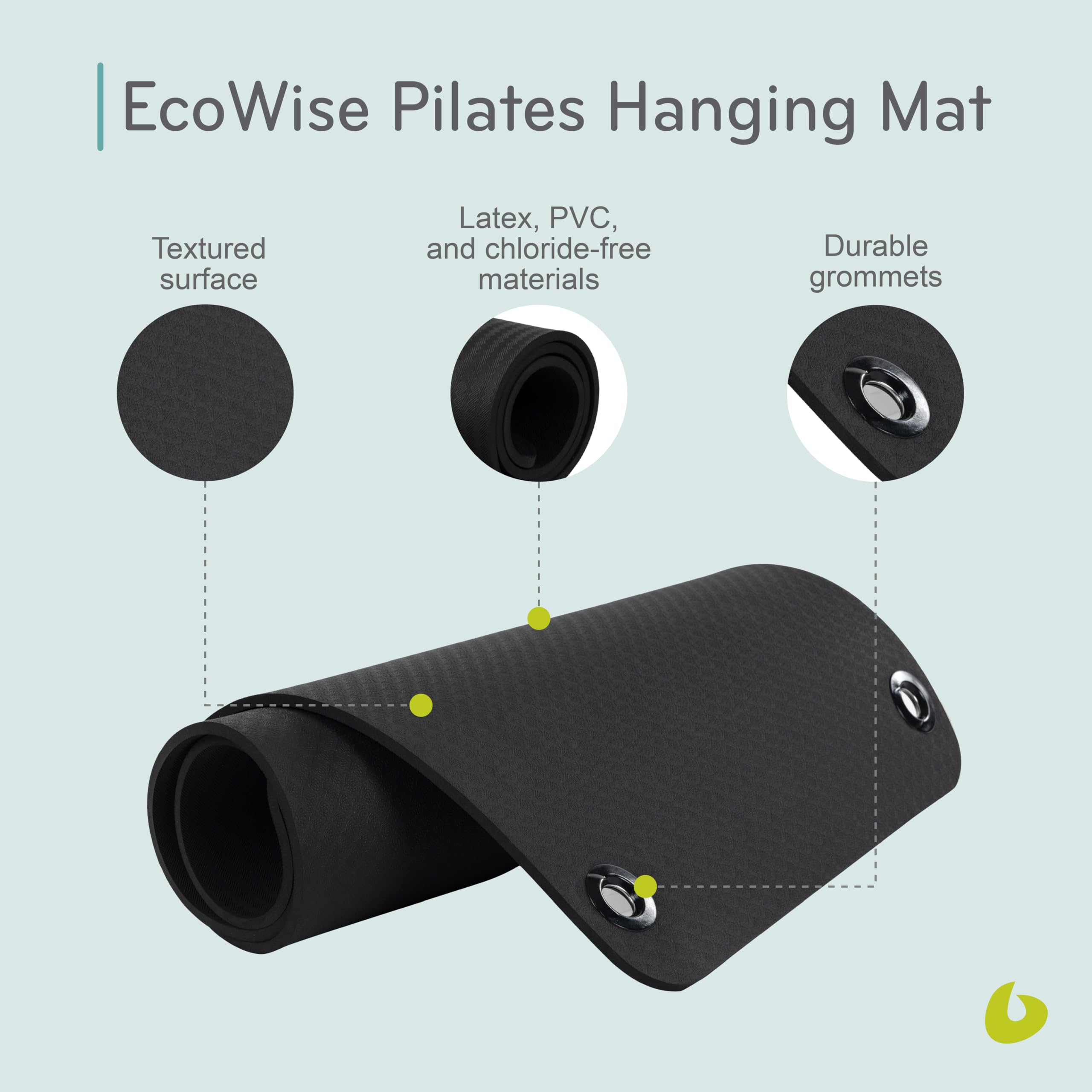 Amazon.com : Balanced Body EcoWise Pilates Mat, Yoga and Pilates