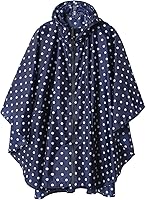 Vista 1 de SaphiRose Unisex Rain Poncho Raincoat Hooded for Adults Women with Pockets