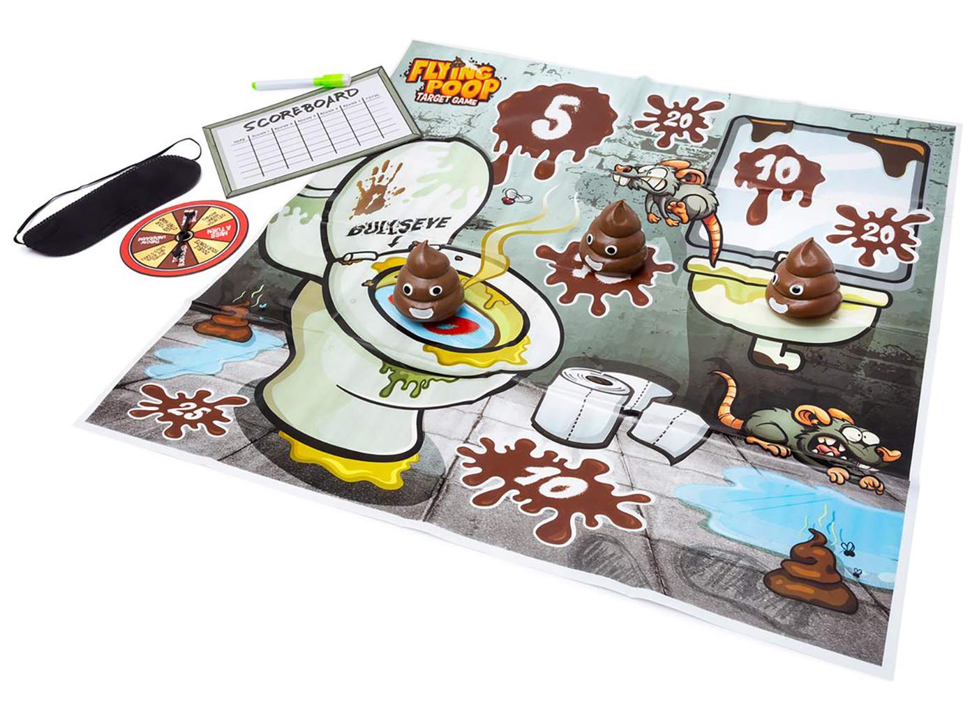 Buy Flying Poop! Target Game Kids Family Fun Throwing Poo Party Games